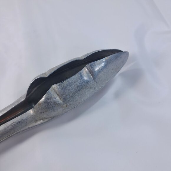 Coca-Cola Ice Tongs Aluminum Embossed Drink In Bottles St. Paul Coke 1940's - Picture 9 of 13